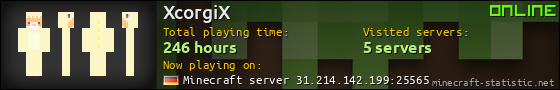XcorgiX userbar 560x90