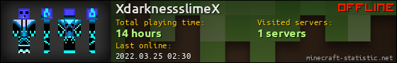 XdarknessslimeX userbar 560x90