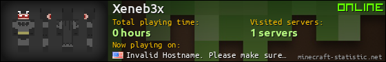 Xeneb3x userbar 560x90