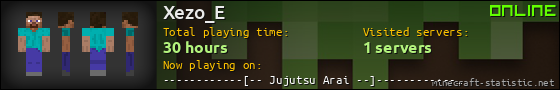 Xezo_E userbar 560x90