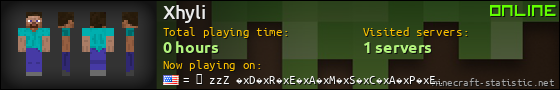Xhyli userbar 560x90