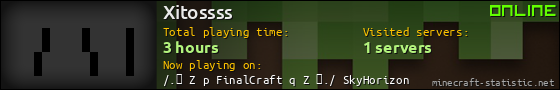 Xitossss userbar 560x90