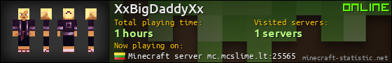 XxBigDaddyXx userbar 560x90