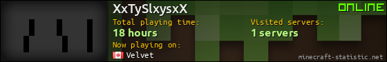 XxTySlxysxX userbar 560x90