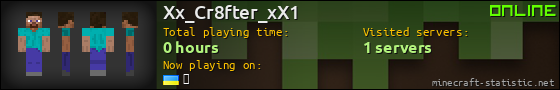 Xx_Cr8fter_xX1 userbar 560x90