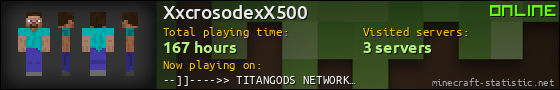 XxcrosodexX500 userbar 560x90