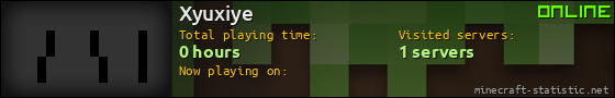 Xyuxiye userbar 560x90