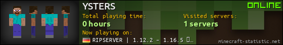 YSTERS userbar 560x90