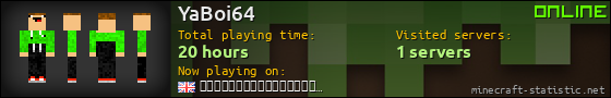YaBoi64 userbar 560x90