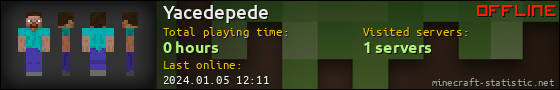 Yacedepede userbar 560x90