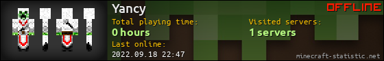 Yancy userbar 560x90