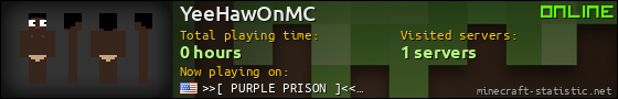 YeeHawOnMC userbar 560x90