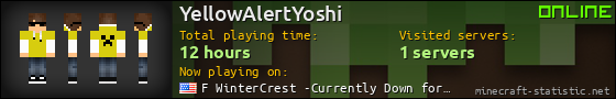 YellowAlertYoshi userbar 560x90