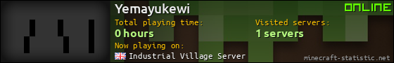 Yemayukewi userbar 560x90