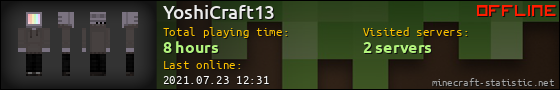 YoshiCraft13 userbar 560x90