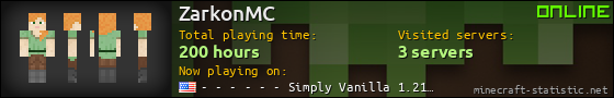 ZarkonMC userbar 560x90