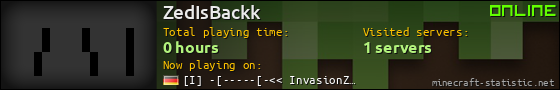 ZedIsBackk userbar 560x90