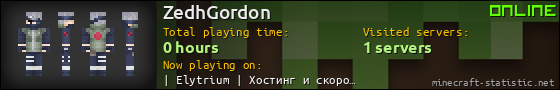 ZedhGordon userbar 560x90