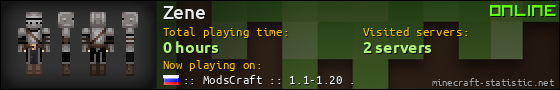 Zene userbar 560x90