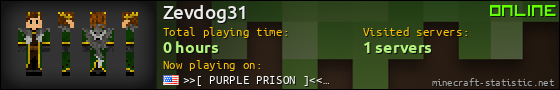 Zevdog31 userbar 560x90