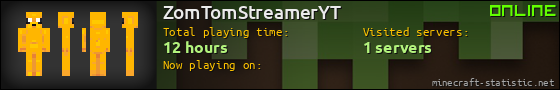 ZomTomStreamerYT userbar 560x90