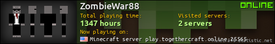 ZombieWar88 userbar 560x90