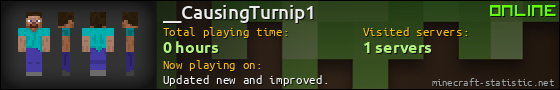 __CausingTurnip1 userbar 560x90