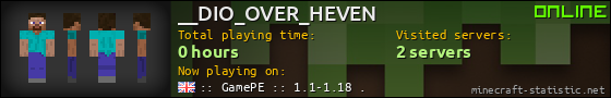 __DIO_OVER_HEVEN userbar 560x90