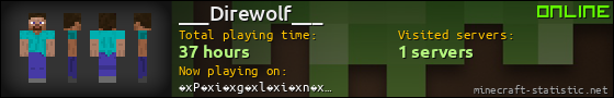 ___Direwolf___ userbar 560x90