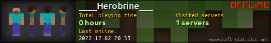 ____Herobrine___ userbar 560x90