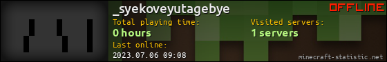 _syekoveyutagebye userbar 560x90