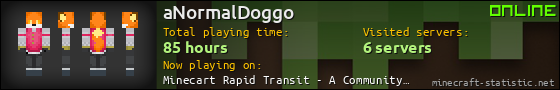 aNormalDoggo userbar 560x90