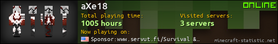 aXe18 userbar 560x90