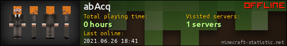 abAcq userbar 560x90