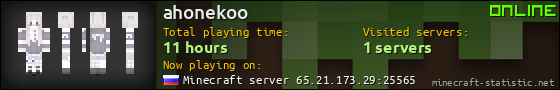 ahonekoo userbar 560x90