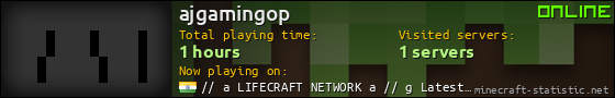 ajgamingop userbar 560x90