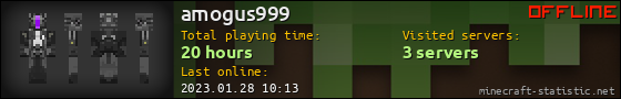 amogus999 userbar 560x90