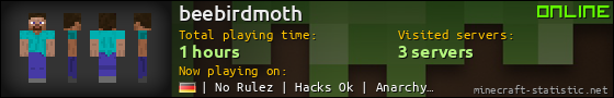 beebirdmoth userbar 560x90