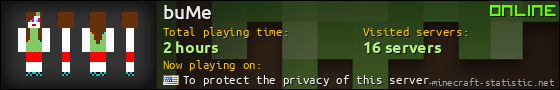 buMe userbar 560x90