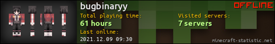 bugbinaryy userbar 560x90