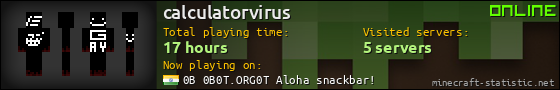 calculatorvirus userbar 560x90