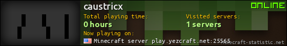 caustricx userbar 560x90