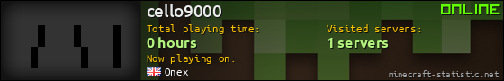 cello9000 userbar 560x90