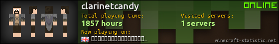 clarinetcandy userbar 560x90