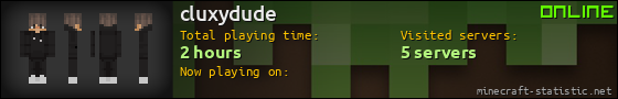 cluxydude userbar 560x90