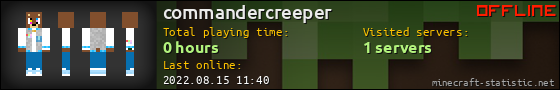 commandercreeper userbar 560x90