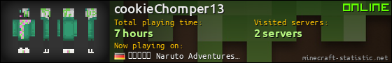 cookieChomper13 userbar 560x90