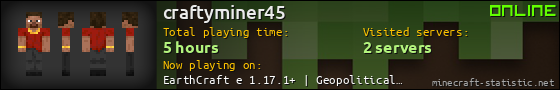 craftyminer45 userbar 560x90