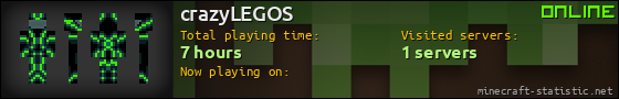crazyLEGOS userbar 560x90
