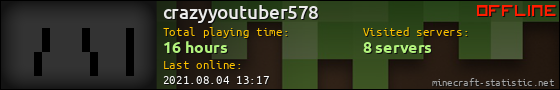 crazyyoutuber578 userbar 560x90